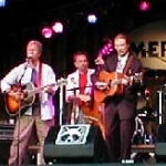 Rickie Simpkins, Herb Pedersen, Chris Hillman, Ronnie Simpkins, Tony Rice, Larry Rice & Jerry Douglas - Wilkes Community College - Wilkesboro, NC - ©2001 Steve Richardson